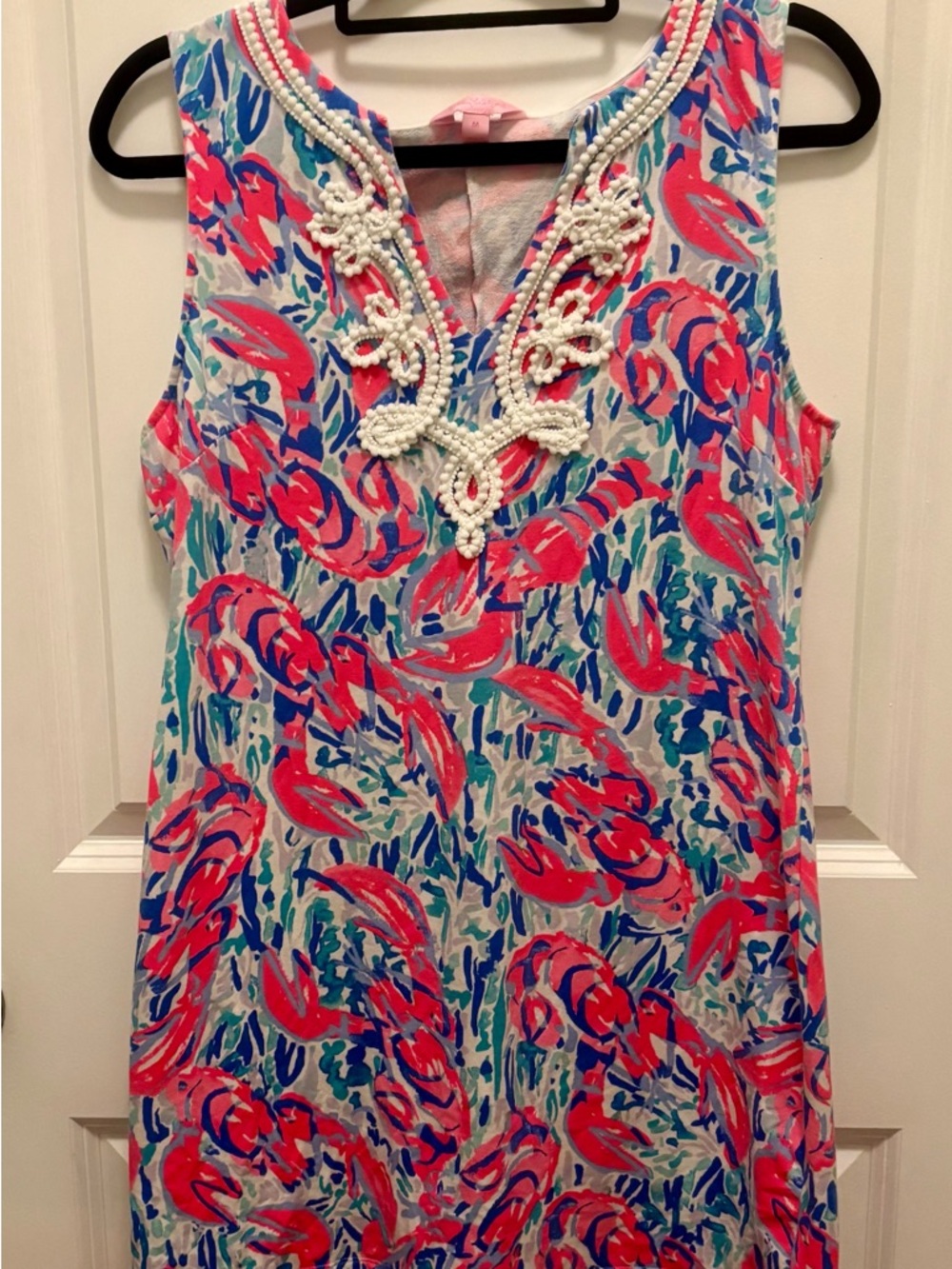 Lilly Pullitzer Lobstah Roll pullover Dress - RARE FIND!!